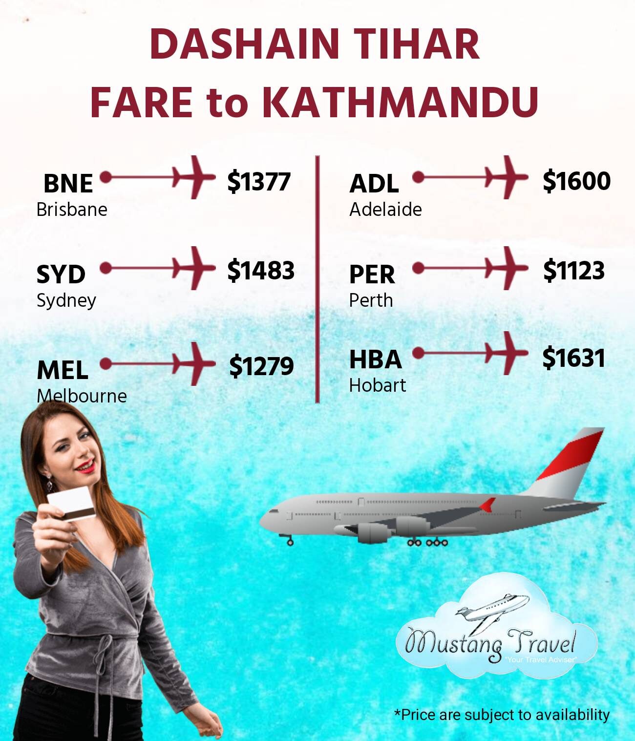 Dashain fare to Kathmandu